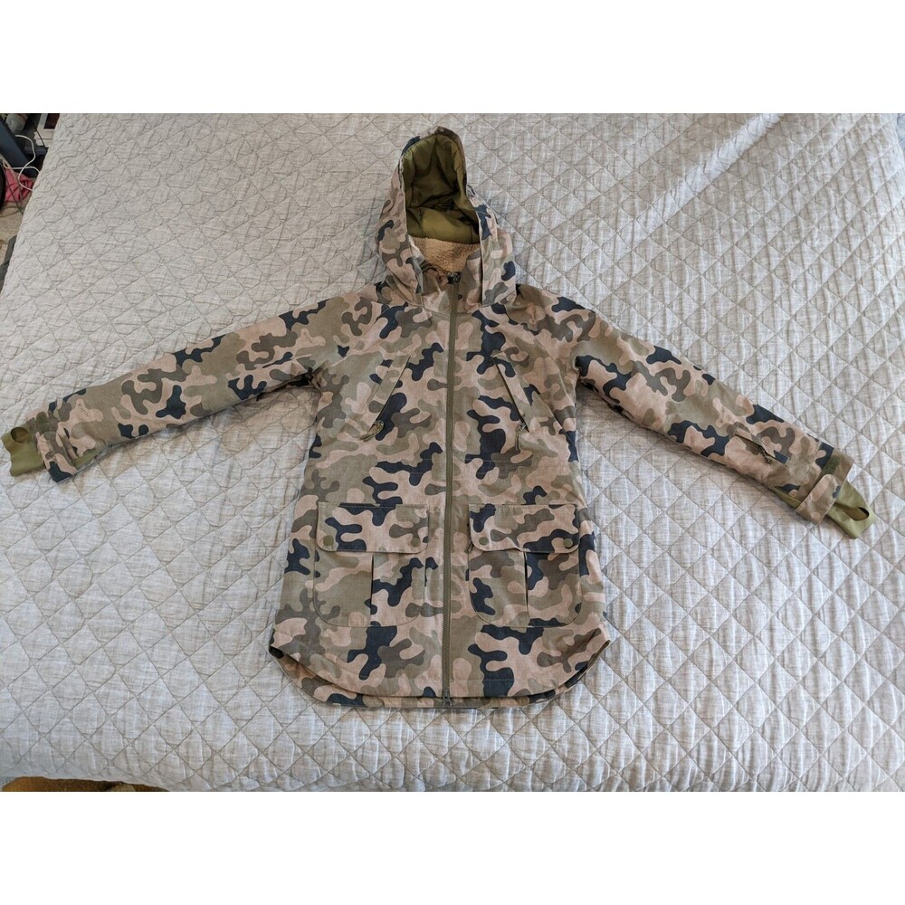 Burton Women's Prowess Snowboard Jacket - Camo - Small